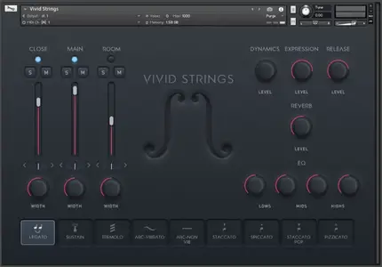 Pulse Audio Vivid Strings Basses KONTAKT