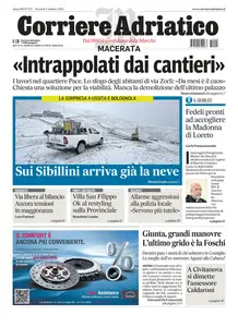 Corriere Adriatico Macerata - 3 Ottobre 2025