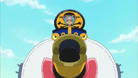 One Piece (1999 S15E41 Iron Pirate! Entry of Franky Shogun Koten Gars