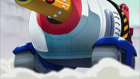 One Piece (1999 S15E41 Iron Pirate! Entry of Franky Shogun Koten Gars