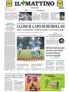Il Mattino Avellino - 29 Settembre 2024