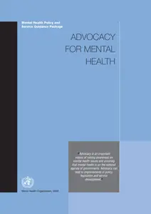 Advocacy for Mental Health (Mental Health Policy and Service Guidance Package)