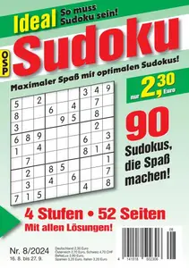 Ideal Sudoku - Nr.8 2024