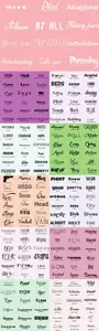 180+ Fonts Pack