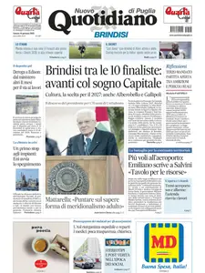 Quotidiano di Puglia Brindisi - 18 Gennaio 2025