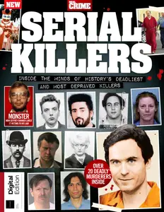 Real Crime Book of Serial Killers - 9th Edition - December 2023