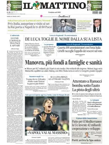 Il Mattino Napoli - 18 Ottobre 2025