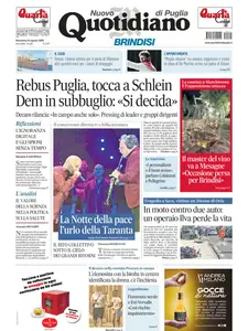 Quotidiano di Puglia Brindisi - 24 Agosto 2025
