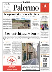 la Repubblica Palermo - 3 Ottobre 2024