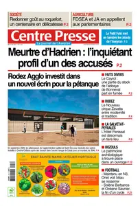 Centre Presse Aveyron - 13 Mai 2025