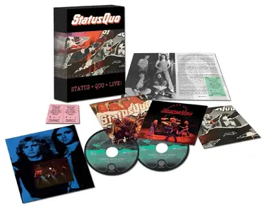 Status Quo - Status + Quo + Live! (2014) {4CD Deluxe Edition Box Set, Remastered} Repost