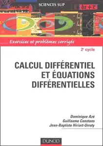 D. Azé, G. Constans, J.-B. Hiriart-Urruty, "Calcul différentiel et équations différentielles pour la licence"