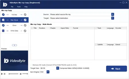 VideoByte Blu-ray Copy 1.0.72 Multilingual