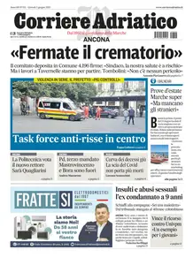 Corriere Adriatico Ancona - 5 Giugno 2025