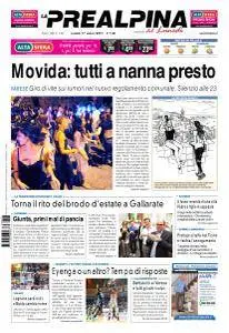 La Prealpina - 17 Luglio 2017