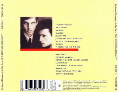 Orchestral Manoeuvres In The Dark - Architecture & Morality (1981) {2003 Virgin Remaster}