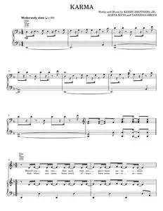 Karma - Alicia Keys (Piano-Vocal-Guitar)