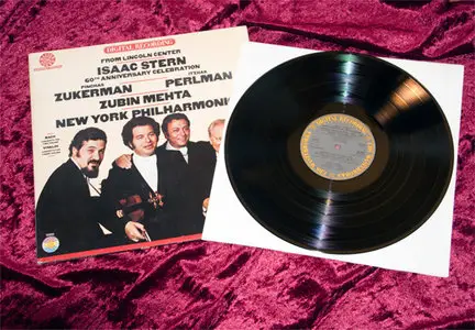 VA - Isaac Stern 60th Anniversary (CBS Masterworks IM 36692) (US 1981) (Vinyl 24-96 & 16-44.1)