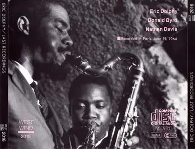 Eric Dolphy - Last Recordings (1964) {West Wind 2016 rel 1988}