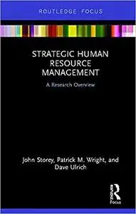 Strategic Human Resource Management A Research Overview
