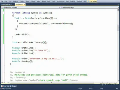 Pluralsight - Introduction to Async and Parallel Programming in .NET 4 [repost]