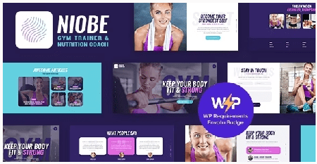 Niobe v1.1.10 - A Gym Trainer & Nutrition Coach Theme