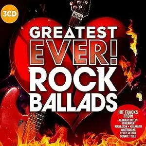 VA - Greatest Ever! Rock Ballads (3CD) (2017) {Union Square Music/BMG}