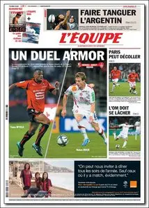 L'Equipe - Samedi 20 Novembre 2010