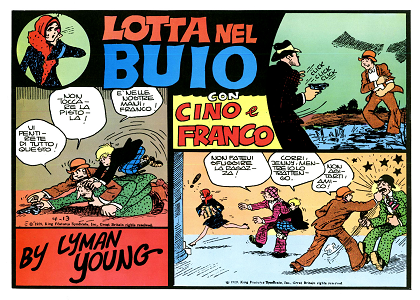 Cino e Franco - Strisce Giornaliere - Volume 4 - Lotta nel Buio