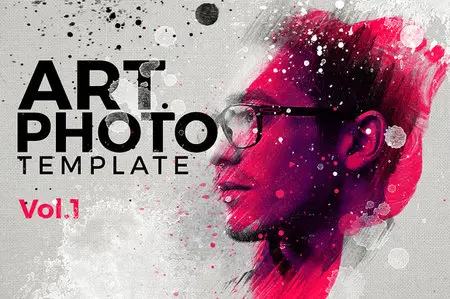 CreativeMarket - Art Photo Template/Mock-up V.1