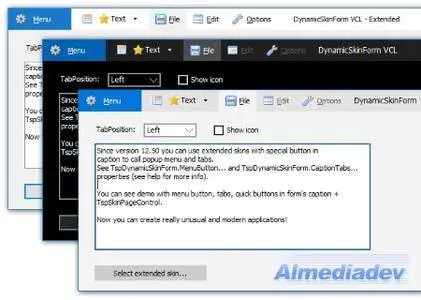 Almediadev DynamicSkinForm VCL 14.01