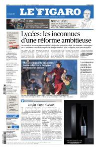 Le Figaro du Mercredi 19 Décembre 2018