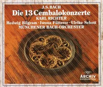 Karl Richter, Münchener Bach-Orchester - Johann Sebastian Bach: Die 13 Cembalokonzerte (1993)