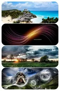 20+ Beautiful Dual-Screen Mixed Wallpapers
