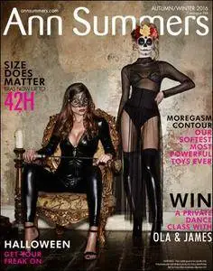 Ann Summers - Lingerie Halloween Autumn Winter Collection Catalog 2016