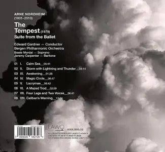 Edward Gardner, Bergen Philharmonic Orchestra - Arne Nordheim: The Tempest, Suite from the Ballet (2023)