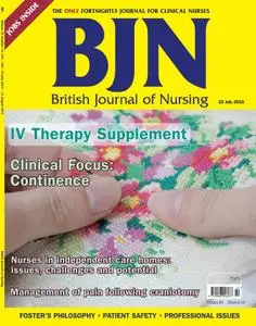 British Journal of Nursing - 23 July 2015