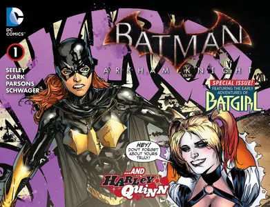Batman - Arkham Knight - Batgirl and Harley Quinn 001 (2015)