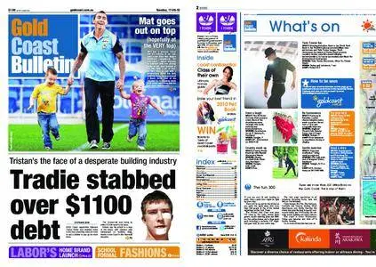 The Gold Coast Bulletin – August 17, 2010