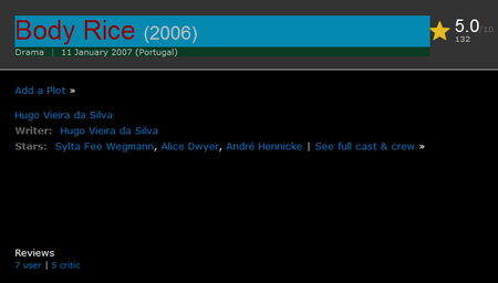 Body Rice (2006)