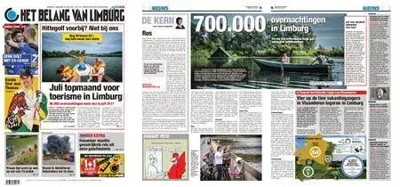 Het Belang van Limburg – 30. juli 2018