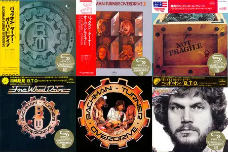 Bachman-Turner Overdrive - Japanese Mini LP Collection (1973-1975) [5x SHM-CD '2013]