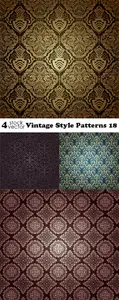 Vectors - Vintage Style Patterns 18