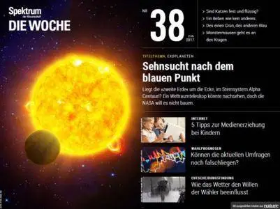 Spektrum Die Woche No 38 – 21. September 2017