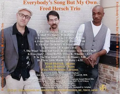 Fred Hersch Trio - Everybody's Song But My Own (2011) {Venus Japan} [Repost]