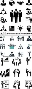 Vectors - Businessman Icons Mix 9