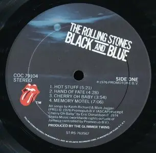  Rolling Stones ‎– Black And Blue {US Original} Vinyl Rip 24/96