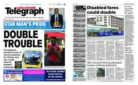 Lancashire Telegraph (Blackburn, Darwen, Hyndburn, Ribble Valley) – July 09, 2018