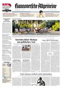 Hannoversche Allgemeine Zeitung - 13.07.2013