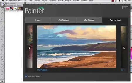 Getting Started with Corel Painter 2016 Training Video